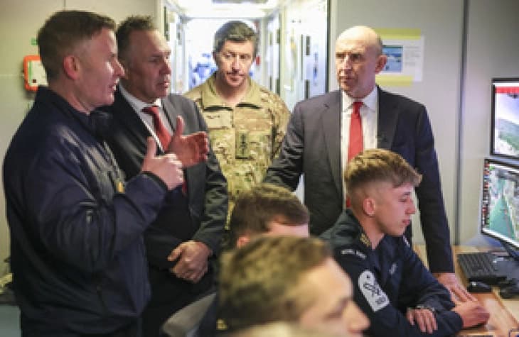 Британскиот министер за одбрана претстави поморски сили за одбрана на подводната инфраструктура