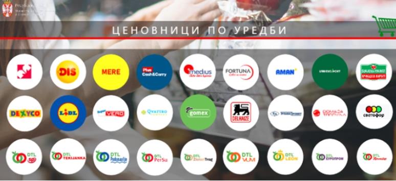 Во Србија од денеска е достапна онлајн платформа за следење на цените во трговските синџири