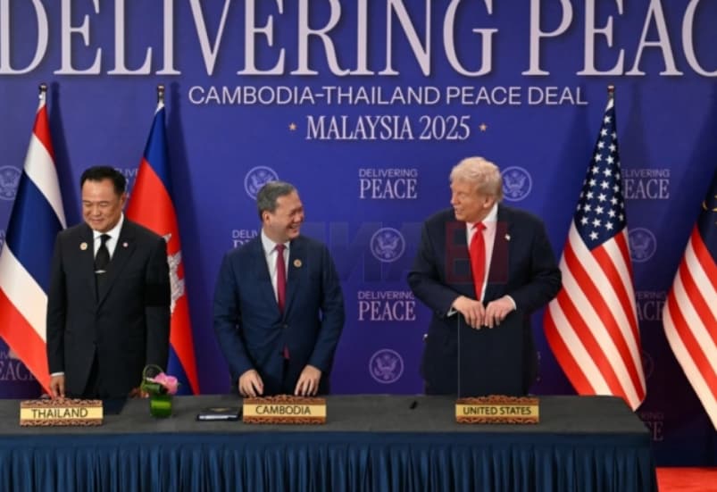 Трамп ќе разговара со лидерите на Тајланд и Камбоџа