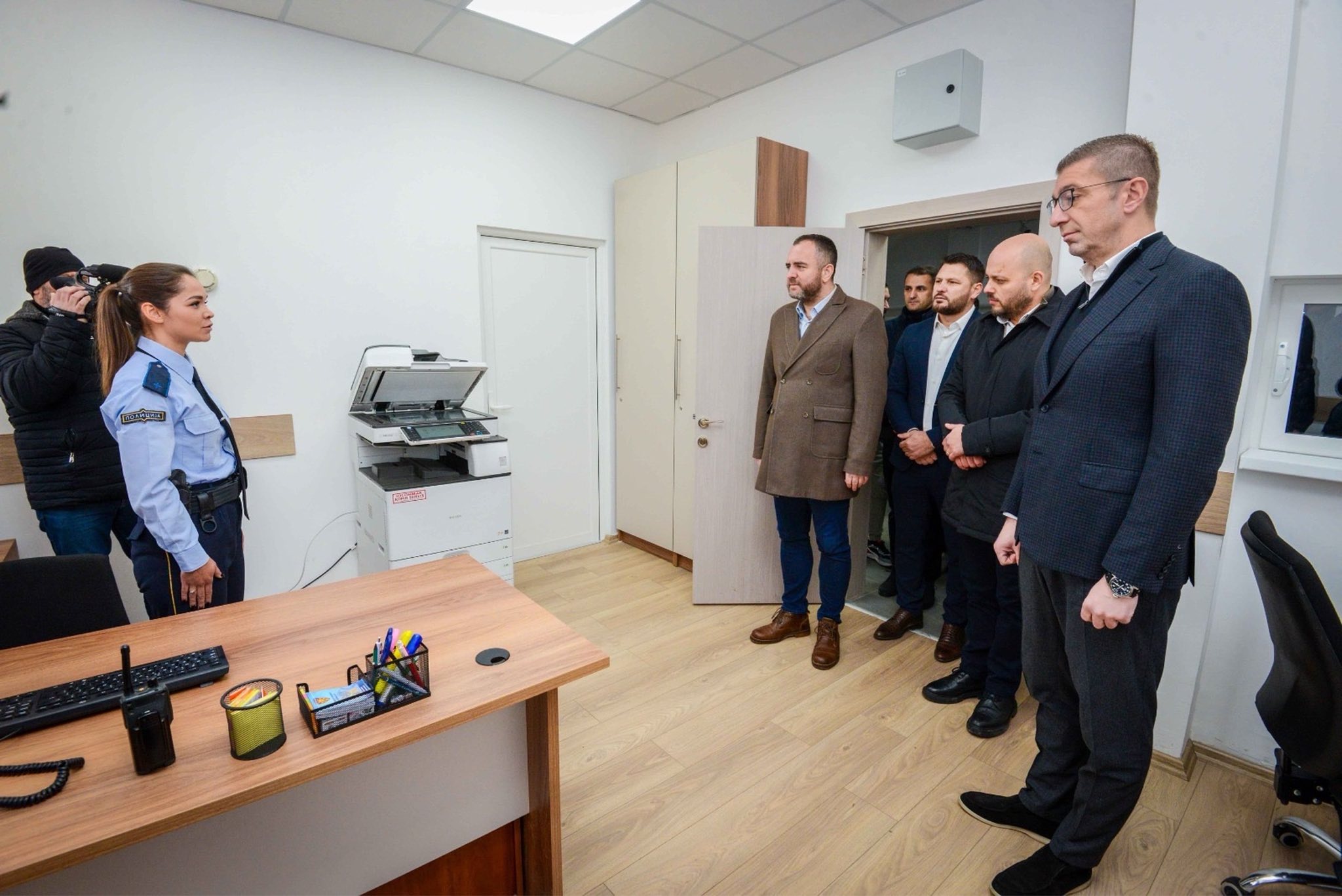 Тошковски: По 30 години работа во стар објект, пуштена во употреба новата полициска станица во Бутел