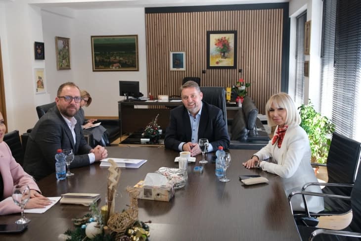 Работна средба на градоначалникот Лукровски со министерот за култура и туризам Љутков