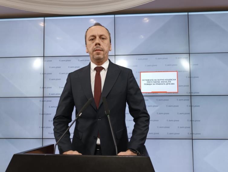 Петрушевски за оставката на Коцевски: Се става крај на еден мрачен период, во кој Обвинителството беше перципирано како партизиран механизам