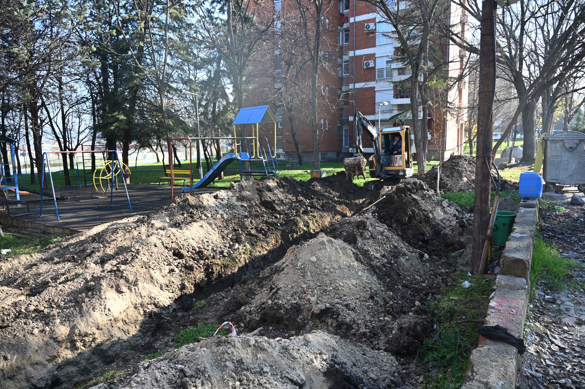 Јанчев: Во завршна фаза е изградбата на фекална канализација на ул. „Бел Камен“