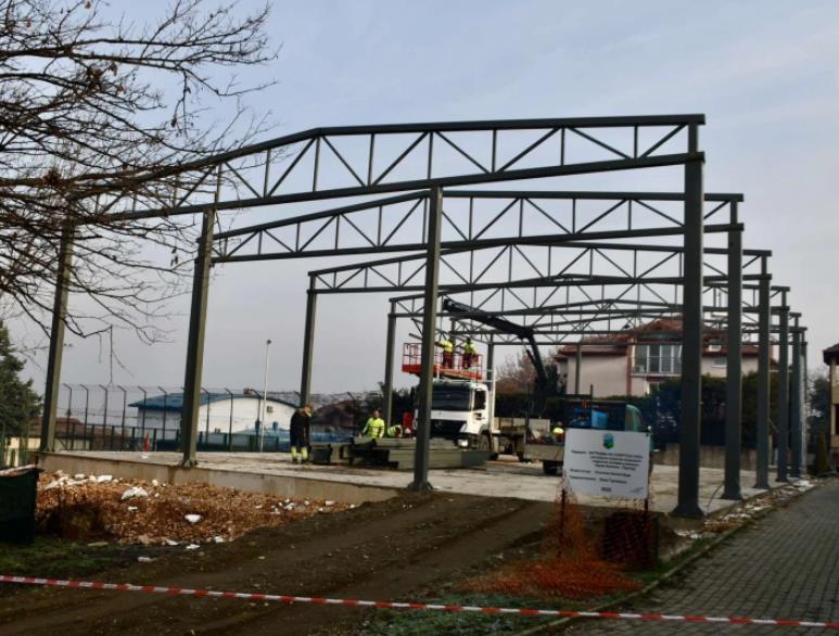 Стаменкоска Трајкоска: Во напредна фаза изградбата на повеќенаменска спортска сала во ПОУ „Круме Кепески“ во Припор