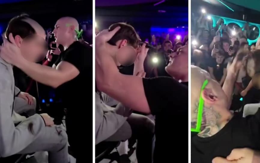 Десингерица повторно шокира- среде настап му ја избричи главата на момче од публиката (ВИДЕО)