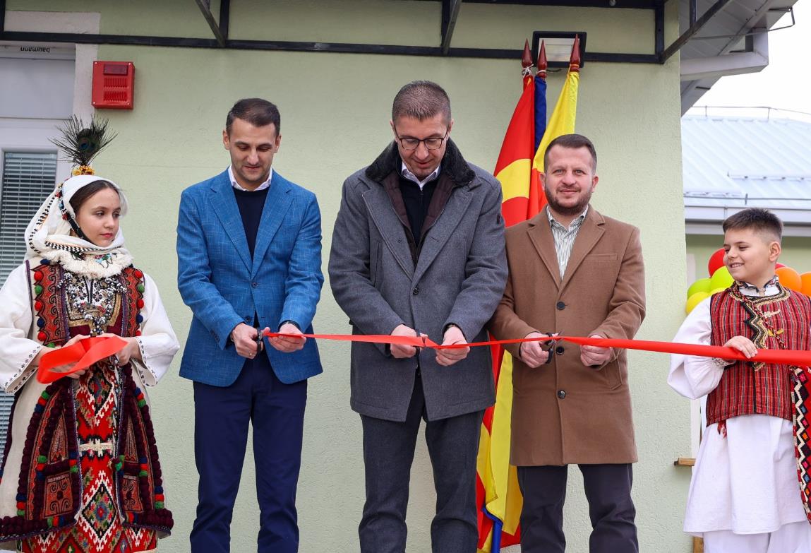Мицкоски: Новата градинка во Сопиште е потврда дека се грижиме за најмладите, ќе следат и нови градинки во Скопје