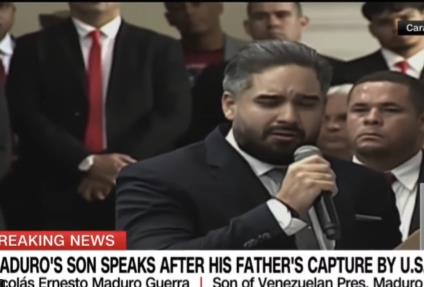 Синот на Мадуро во парламентот: Америка го киднапираше мојот татко и претседателот на Венецуела