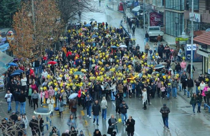 Бадникова поворка во Куманово
