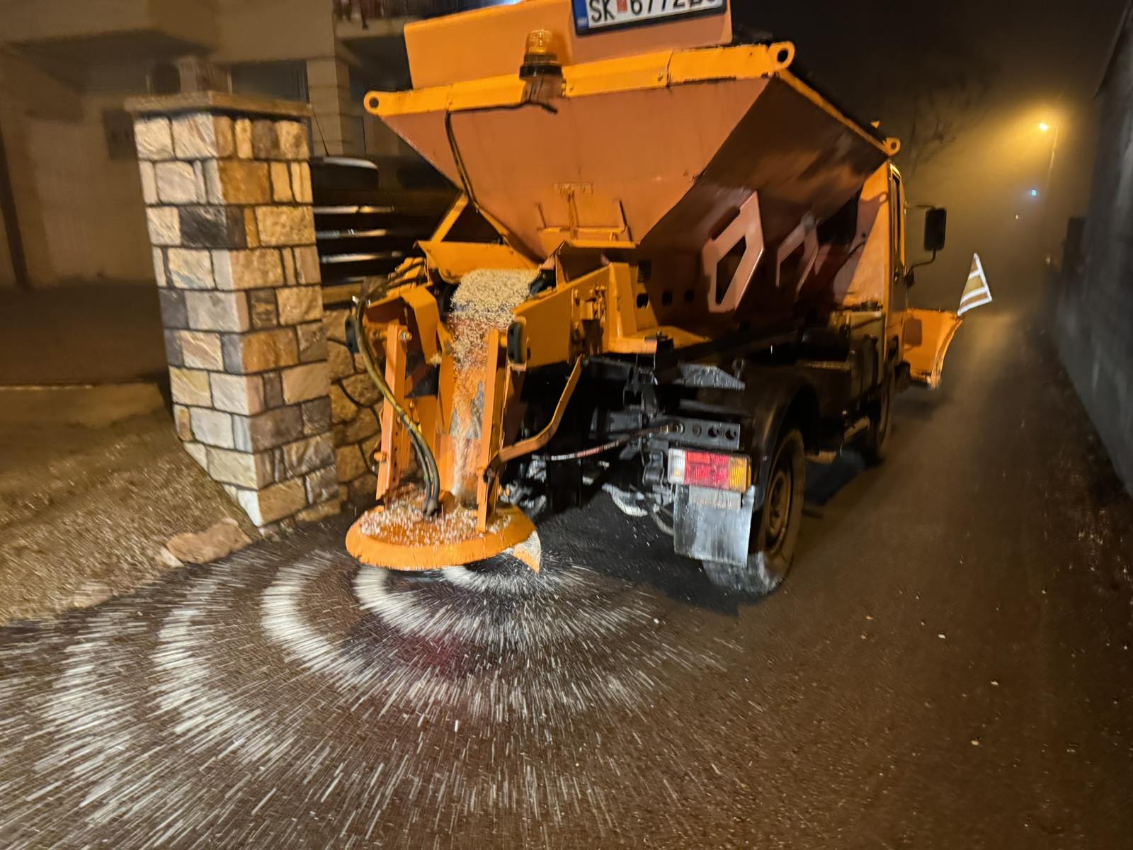 Активиран Кризниот штаб на Кисела Вода за справување со зимските услови