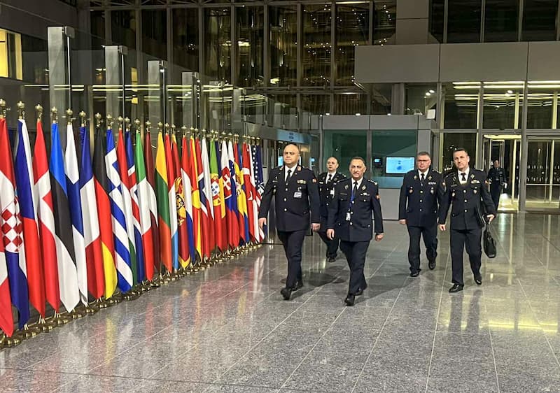 Учество на началникот на Генералштабот на Армијата на состанок на Воениот комитет на НАТО