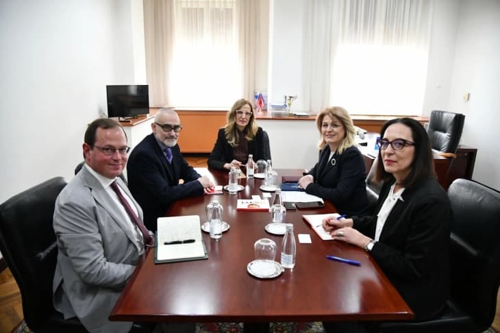 Средба на пратеничката Дијана Тоска со Филип Маршето, заменик-амбасадор на Франција во земјава