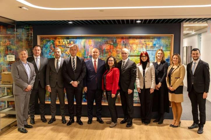 Претседателот на Собранието, Африм Гаши, во работна посета на Вашингтон