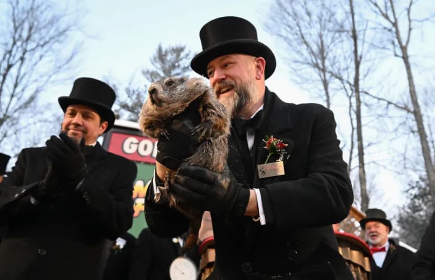 Што претскажа мрмотот Фил, кога ќе заврши зимата? (ВИДЕО)