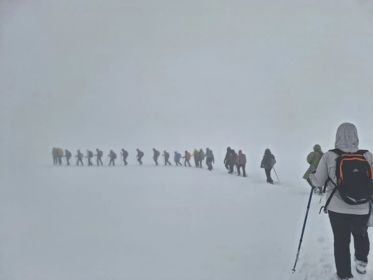 Планинарите од „Кожуф“ со успешно зимско искачување на Кајмакчалан