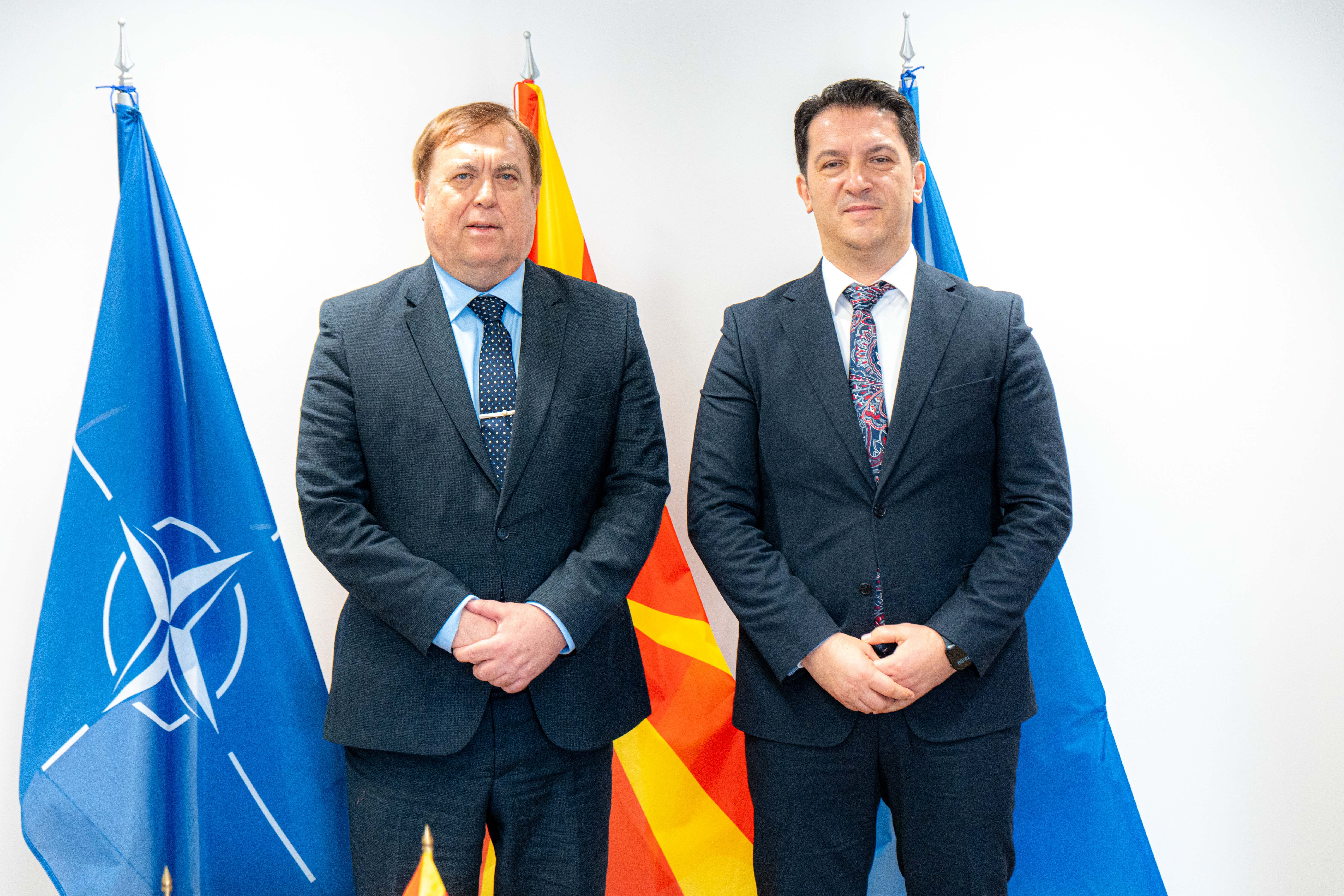 Министерот Сали на средба со амбасадорот на Чешка Лудва: Поддршка за реформите и европската интеграција