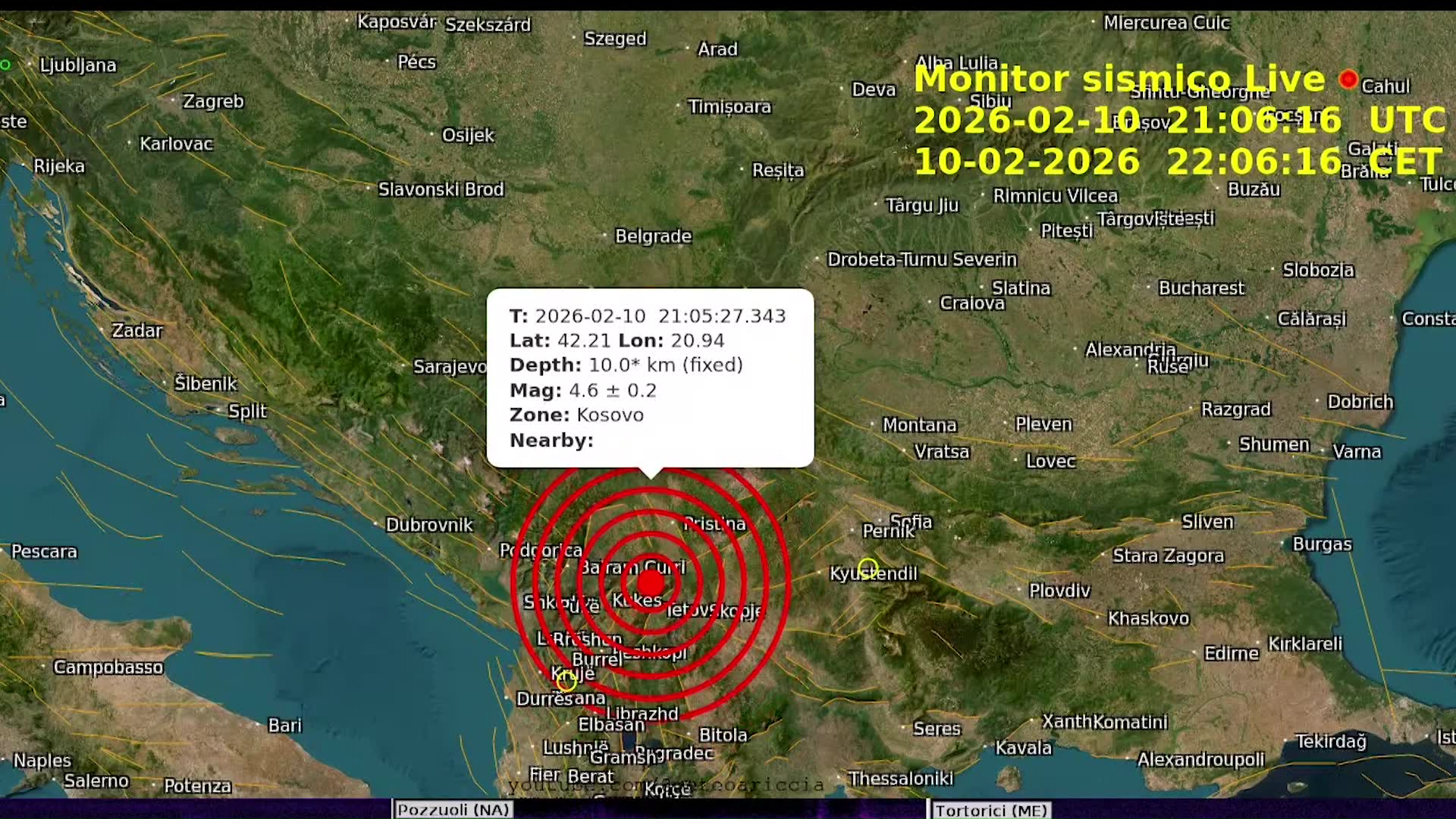 Сеизмолози: По земјотресот во Косово почуствуван и во Македонија можни се афтершокови со послаб интензитет
