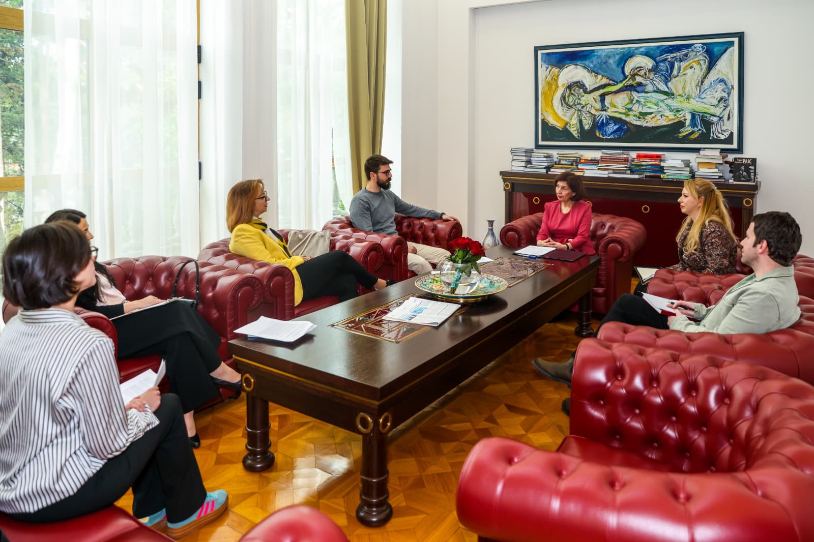 Сиљановска-Давкова прими претставници на „Стоп за Усје“