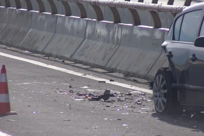 Осум возила учествувале во сообраќајка на автопатот Штип-Скопје