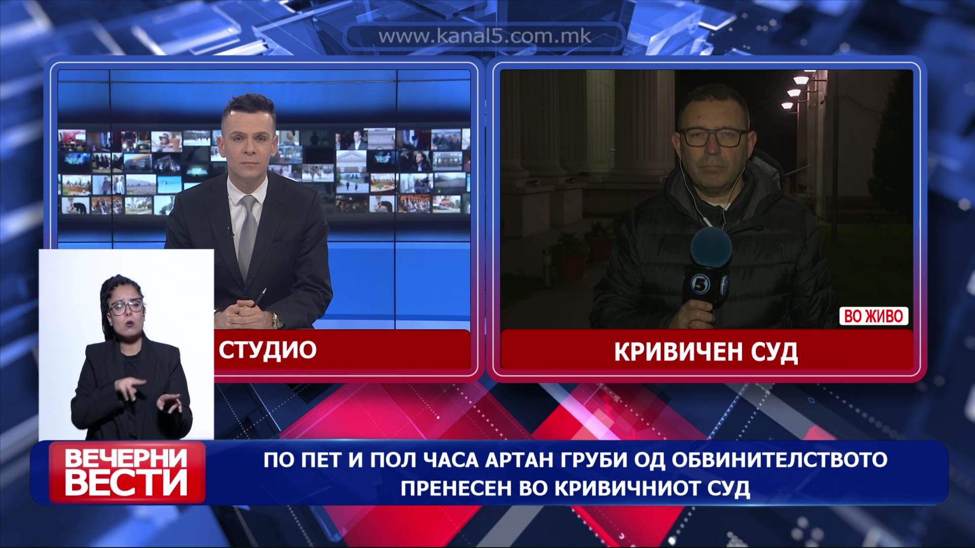 По 14-месечно бегство, Обвинителството предлага куќен притвор за Артан Груби- судот најверојатно ќе прифати
