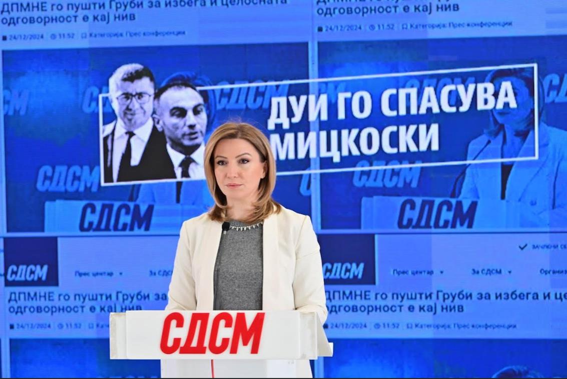 СДСМ: Обвинителството се заплетка со притворот за Груби, се покажа дилот, сè е договорено