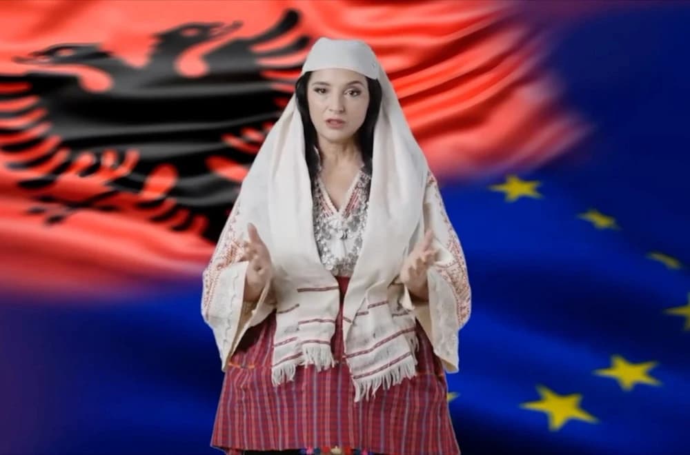 Албанска актерка бара еден милион евра: Владата го претворила нејзиниот лик во „виртуелна министерка“ (Видео)