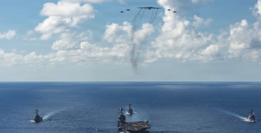 Американската армија: Лага е дека Иранците го уништија нашиот носач на авиони