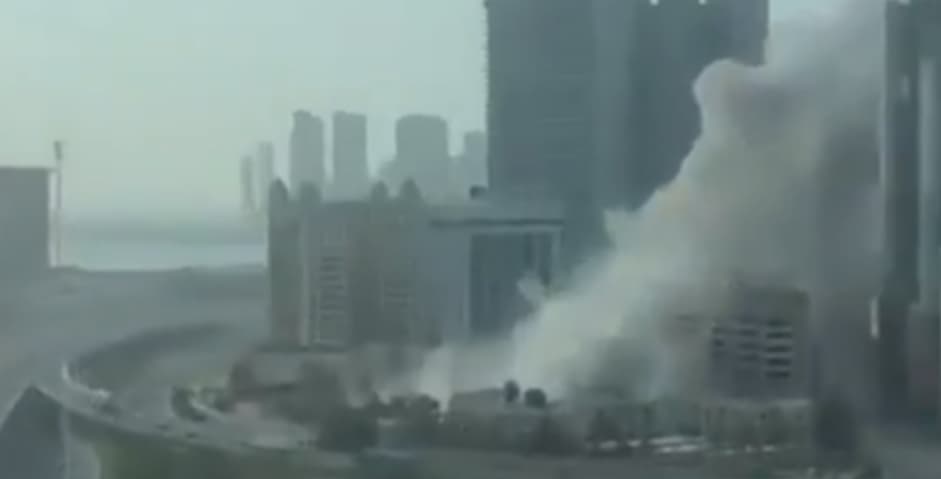 Иранците со дрон нападнаа хотел во Бахреин, повредени се двајца Американци (ВИДЕО)