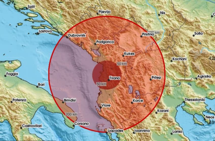 Земјотресот од Грција, почувствуван и во југозападна Македонија