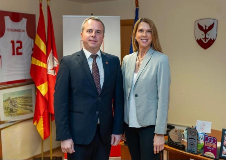 Герасимовски - Варнс: Со САД како партнер, чекор поблиску до нови можности и развој на општина Центар