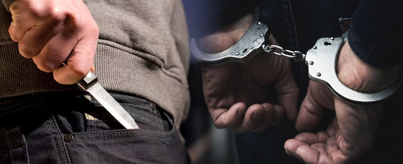 Уапсен е маж од Кисела Вода- му се заканувал со остар предмет на синот