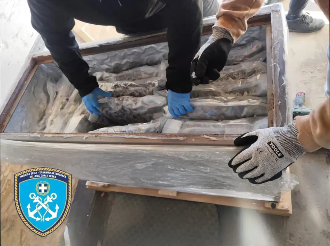 Во Грција запленети 219 килограми дрога во вредност од над 750.000 евра