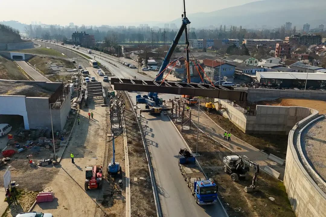 Ѓорѓиевски: Момин Поток влегува во клучна фаза - започна изградбата на новиот мост
