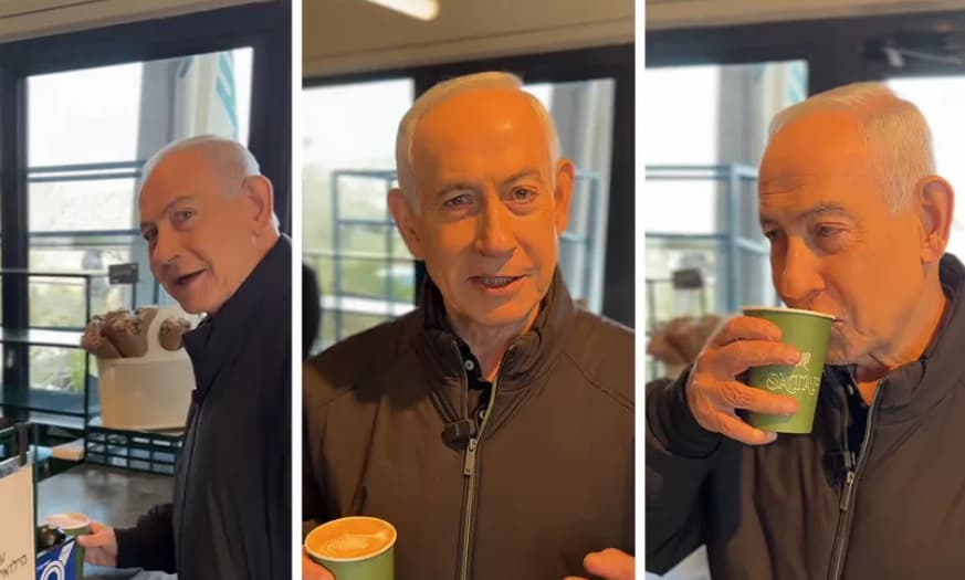 Нетанјаху на кафе со непозната девојка- веднаш реагираа нејзините преплашени родители (ВИДЕО)