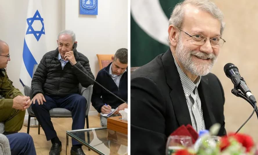 Снимен е моментот кога Нетанјаху издава наредба да се убие иранскиот лидер од сенка, Али Лариџани