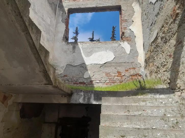 Голем ѕиден мурал и музејски експонати од Дојранското Езеро го краселе старото дојранско училиште