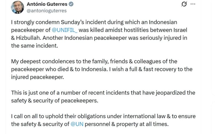 Мировник на ОН убиен, друг ранет во експлозија во јужен Либан