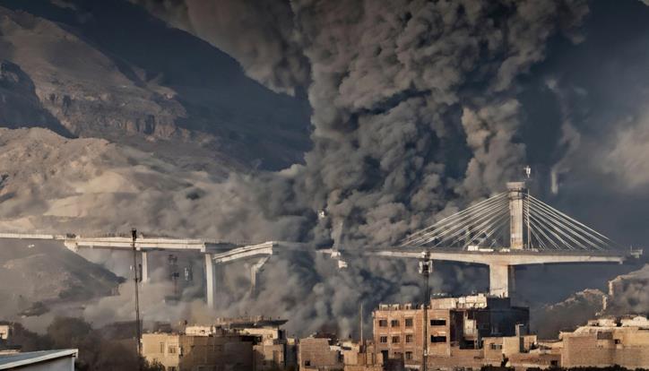 Видео: Најмалку осум загинати, стотина ранети во напад на мост во Иран