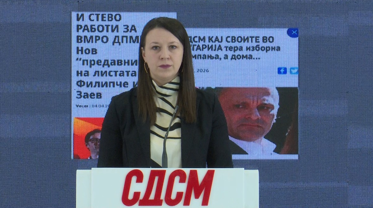 Младеновска: Незадоволство кај граѓаните власта сака да го прикрие со дефокус и црни кампањи против СДСМ