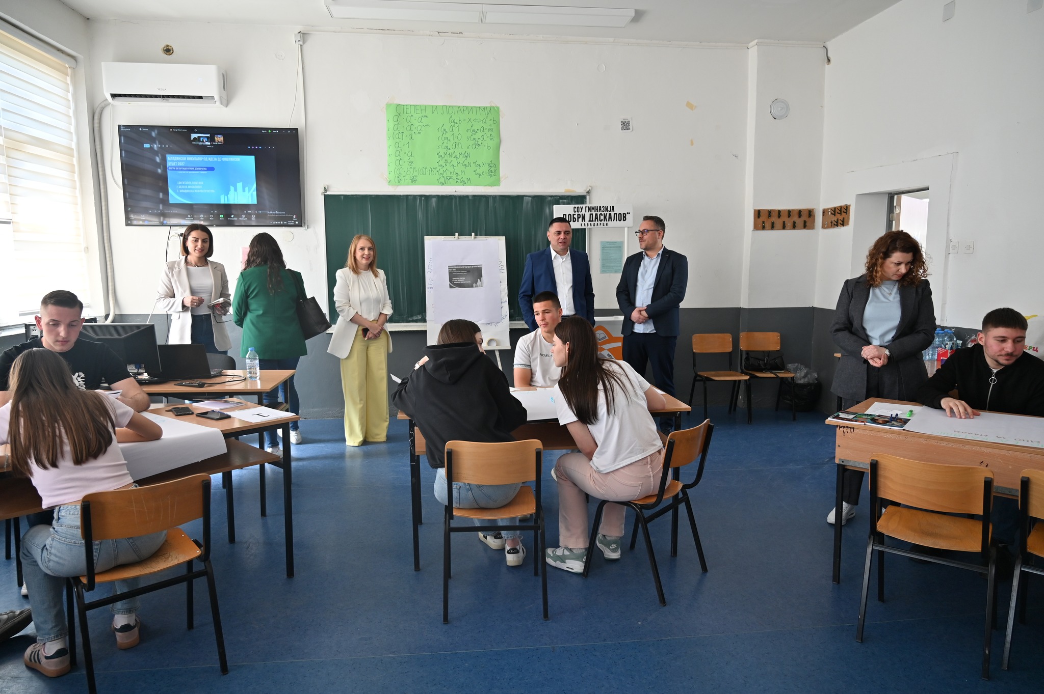 Јанчев присуствуваше на форумот „Младински инкубатор : Од идеја до општински буџет 2027“