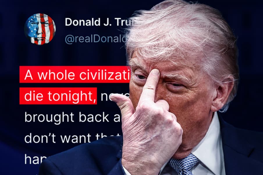 Трамп: Целата цивилизација ќе умре вечерва