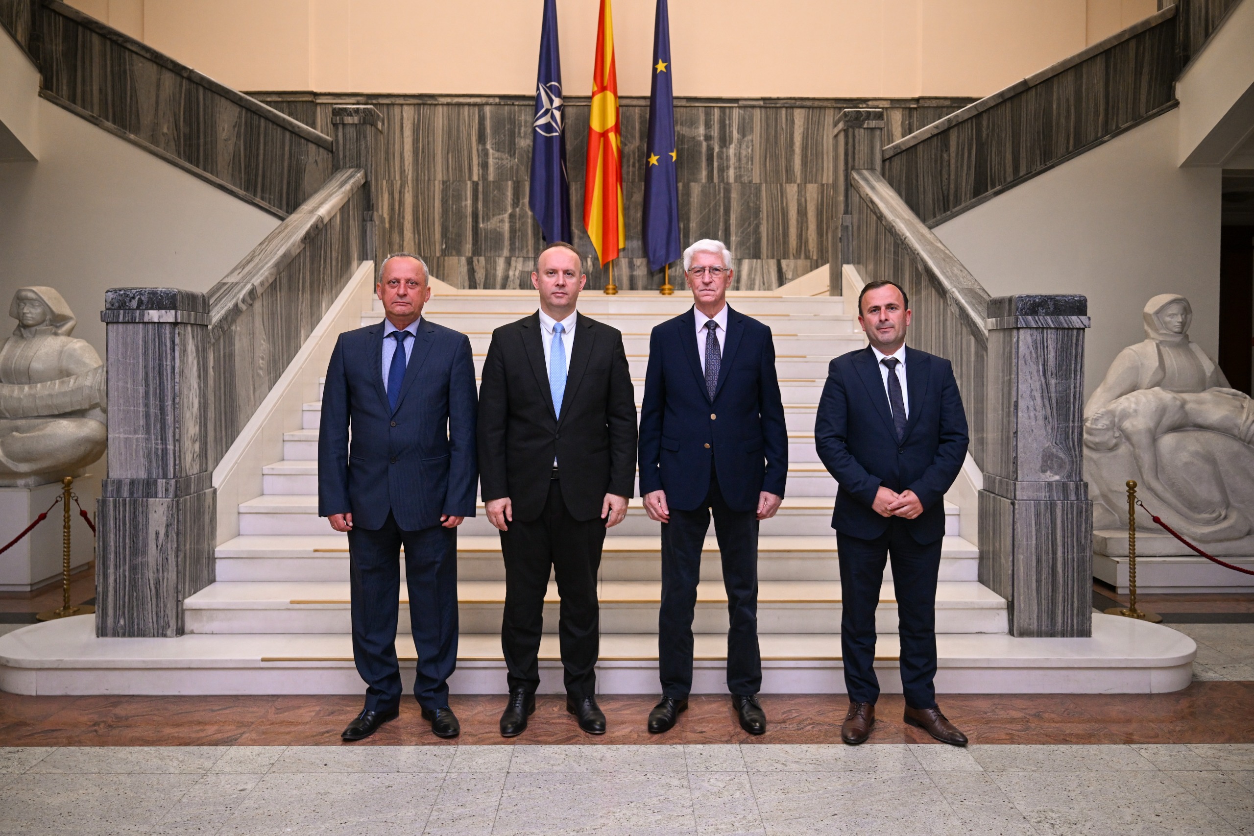 Гаши се сретна со поранешни претседатели на Собранието