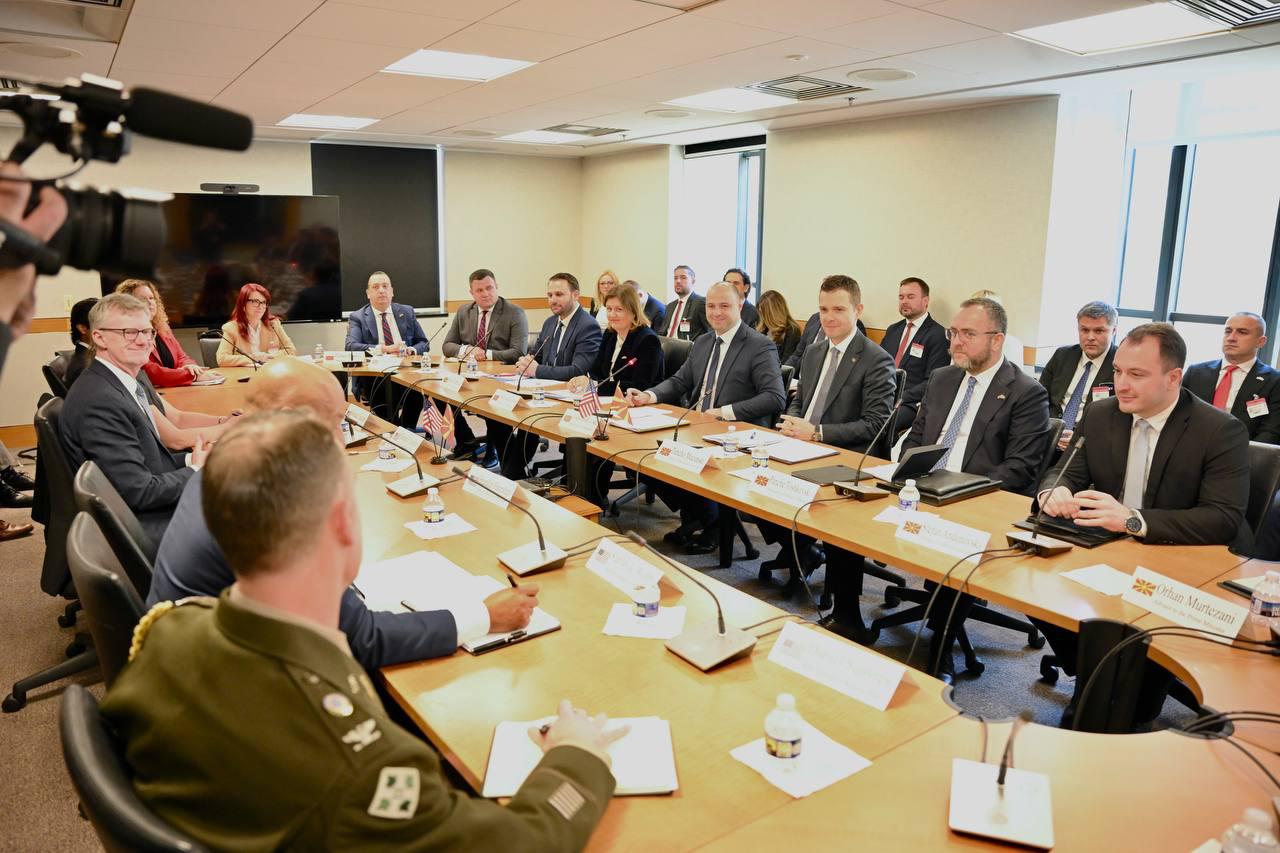 Мисајловски на првата сесија на Стратешкиот дијалог со САД: Повеќе од три декади заеднички ги развиваме одбранбените капацитети