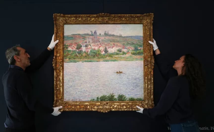 Слика на Клод Моне е продадена на аукција за рекордни 10,2 милиони евра