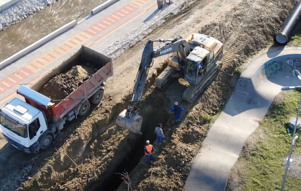 Јанчев: Заокружувена реализацијата на проектот за реконструкција на најзастарениот и најпроблематичен дел од колекторскиот систем