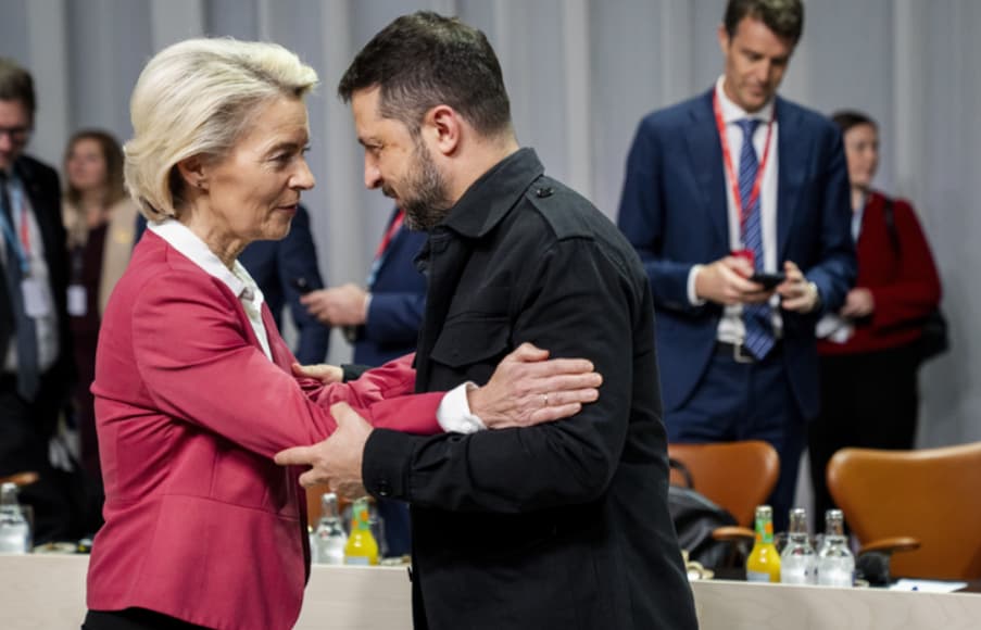 ЕУ одобри 90 милијарди евра за Украина- за Русија нови санкции