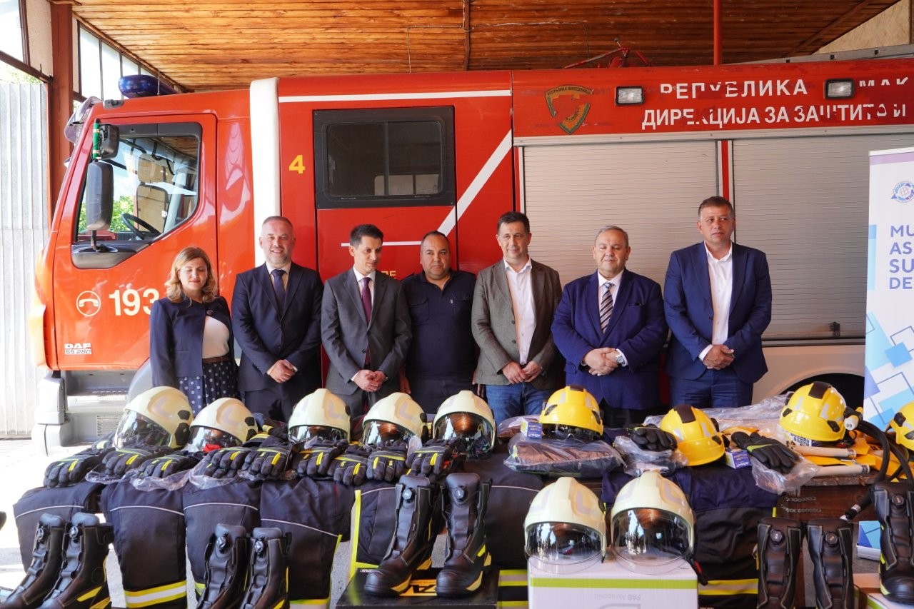 Општините Гевгелија и Богданци ги здружуваат силите во борбата против пожарите со нова опрема