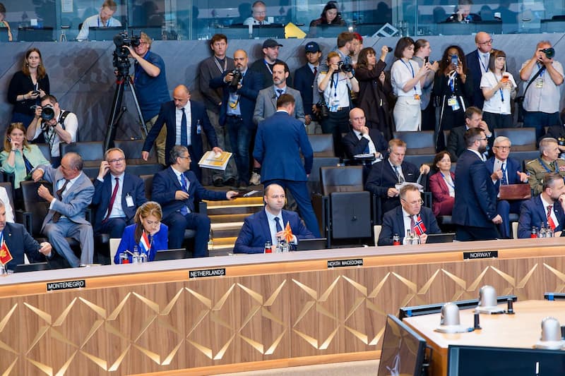 Мисајловски на состанокот на Северноатлантскиот совет во Брисел: Македонската Армија се развива со засилено темпо