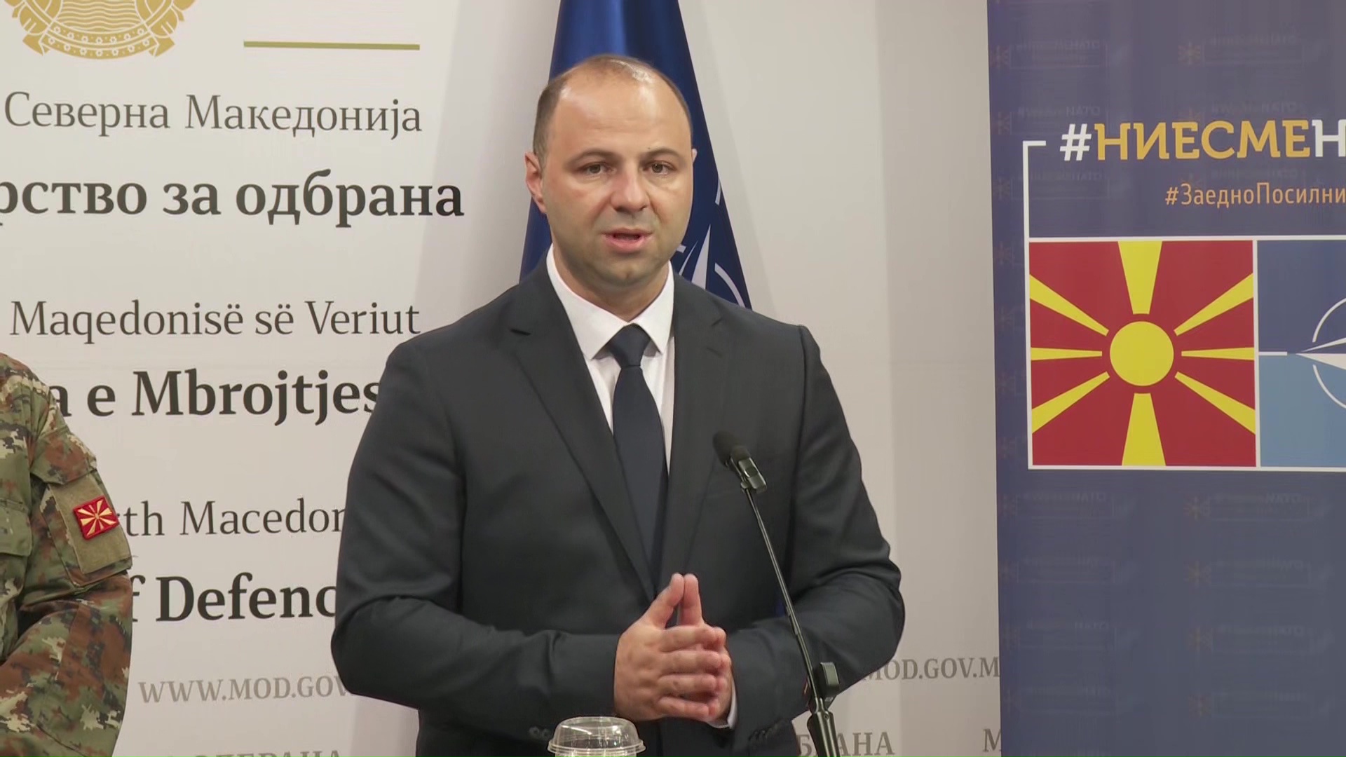 Мисајловски: Буџетот што Македонија го издвојува за НАТО изнесува 2, 18 проценти, лани беше над 2 проценти