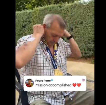 Педро Поро нема да го задржи златниот медал од Мундијалот: Тој ме носеше секаде