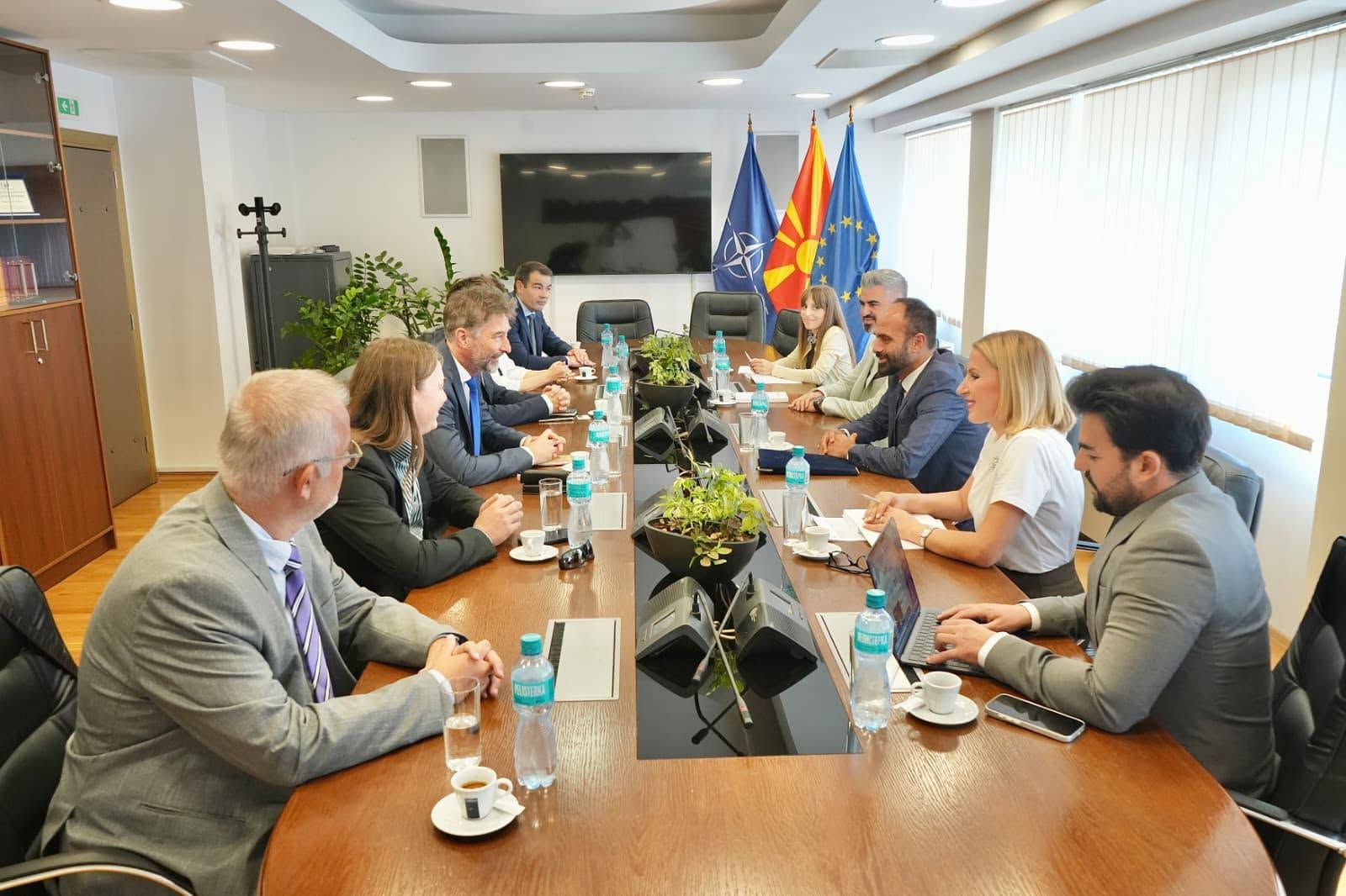 МП: Работна средба со претставници на Проектот на Европската Унија за владеење на правото